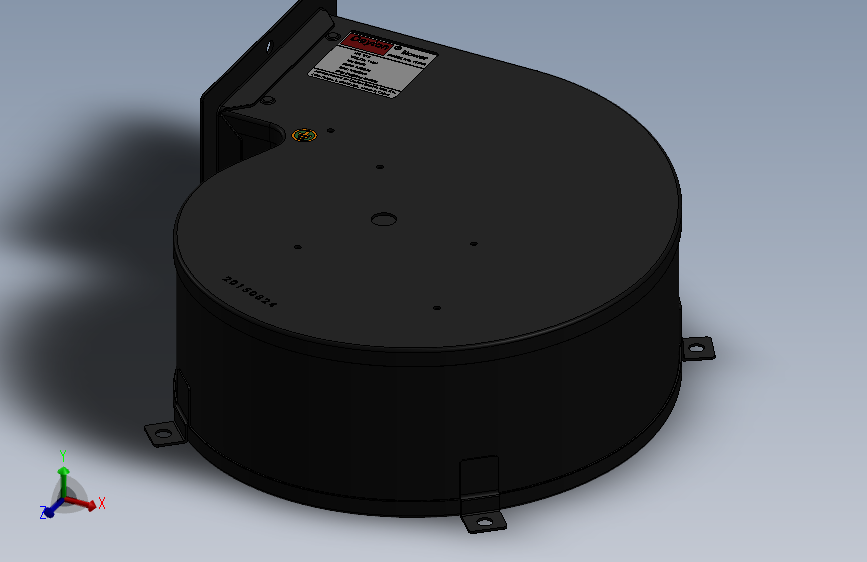 Blower Fan Housing No. 1TDV4开关