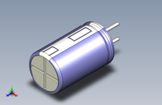 cap_el_d6.3_h11_pitch2.5_w0.5电感器 
