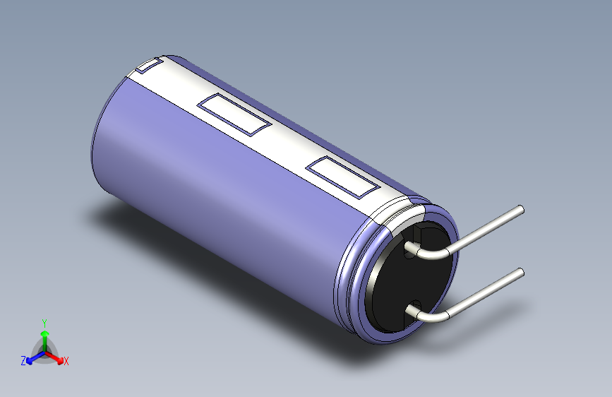 cap_el_horizontal_d10_h25_p5_w0.6电容器