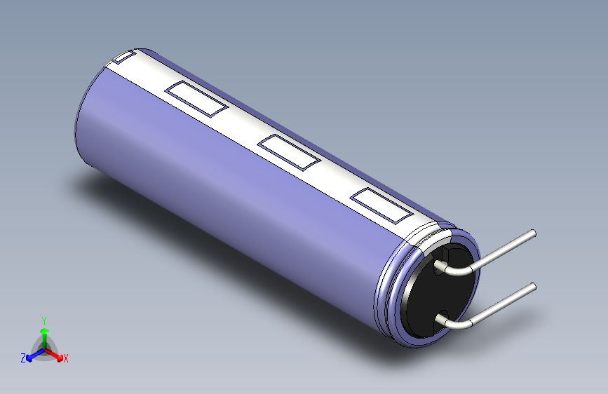 cap_el_horizontal_d10_h35_p5_w0.6电容器