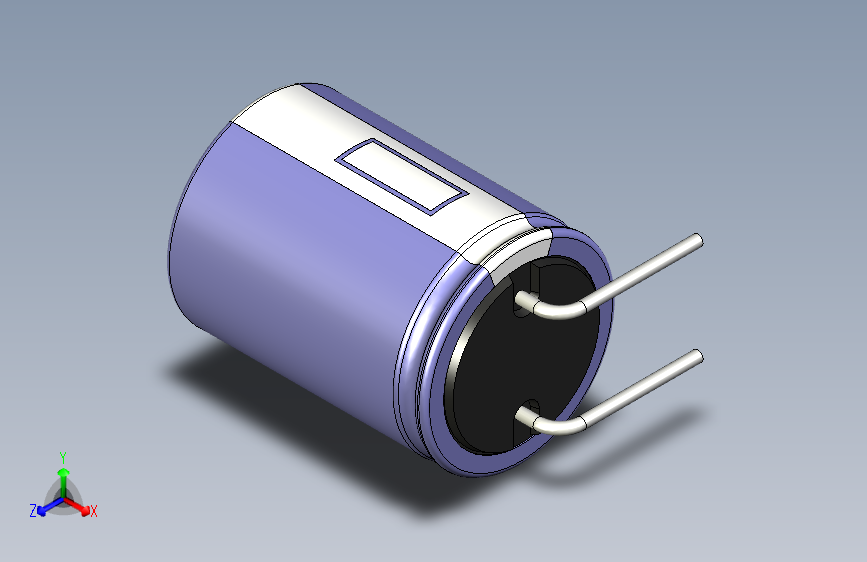 cap_el_horizontal_d14.5_h20_p7.5_w0.8电容器