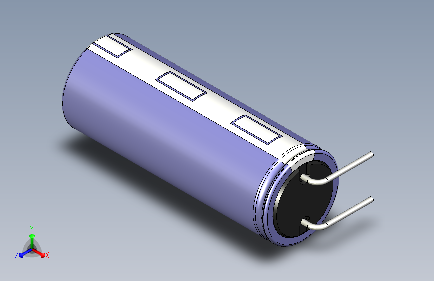 cap_el_horizontal_d14.5_h40_p7.5_w0.8电容器