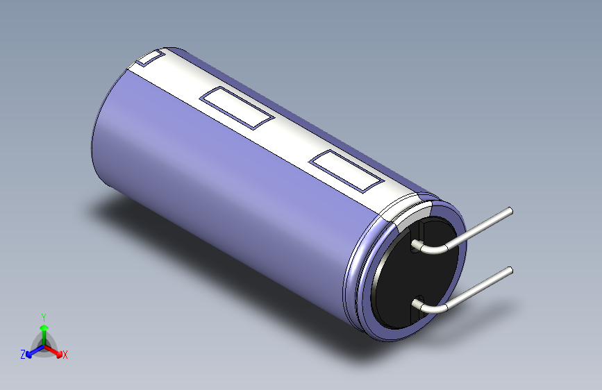cap_el_horizontal_d16_h40_p7.5_w0.8电容器