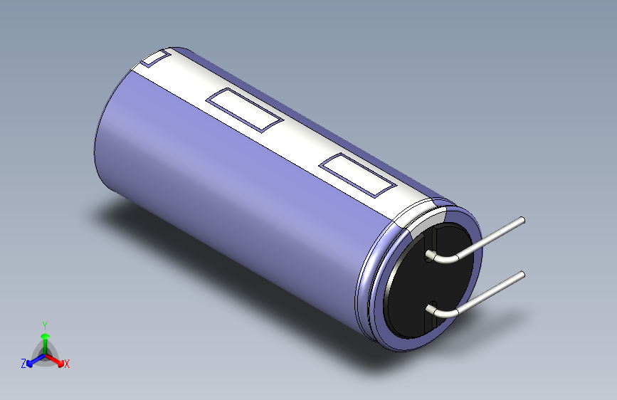 cap_el_horizontal_d18_h45_p7.5_w0.8电容器