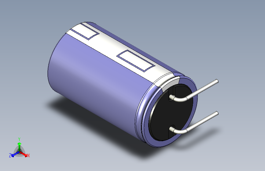 cap_el_horizontal_d20_h35_pitch10_w1电容器