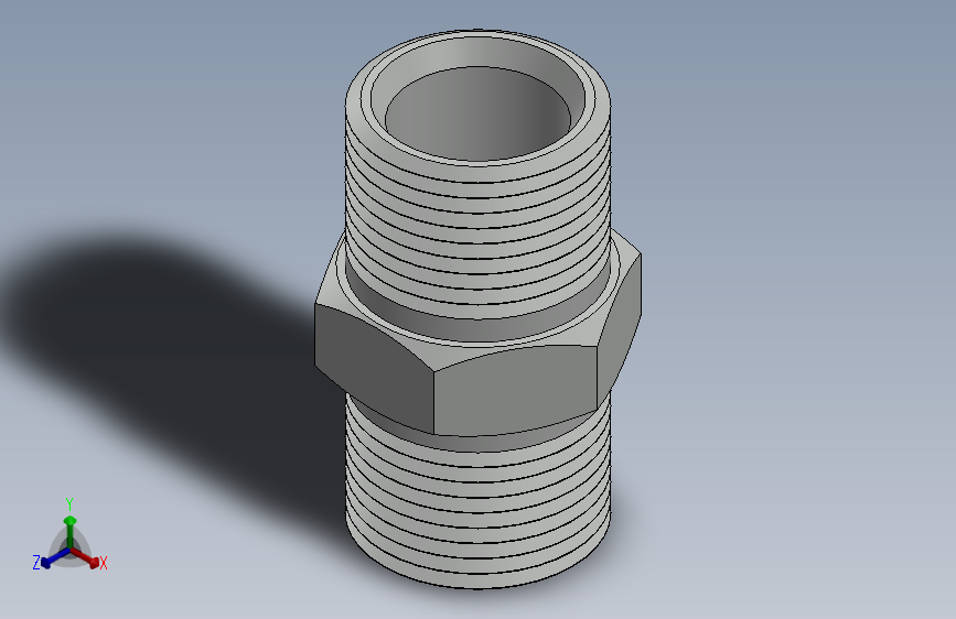 Coupler Male Steel 0.750 NPT液压配件