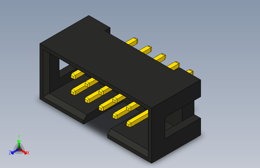 DS1013-10S (IDC-10MS CONNFLY)连接器