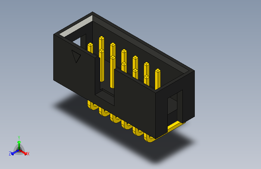 DS1013-12R (IDC-12R CONNFLY)连接器