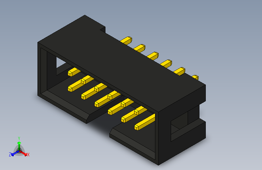 DS1013-12S (IDC-12MS CONNFLY)连接器