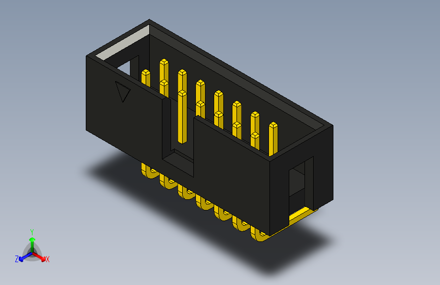 DS1013-14R (IDC-14R CONNFLY)连接器