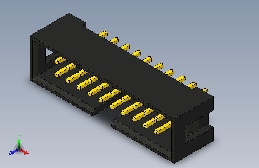 DS1013-20S (IDC-20MS CONNFLY)连接器