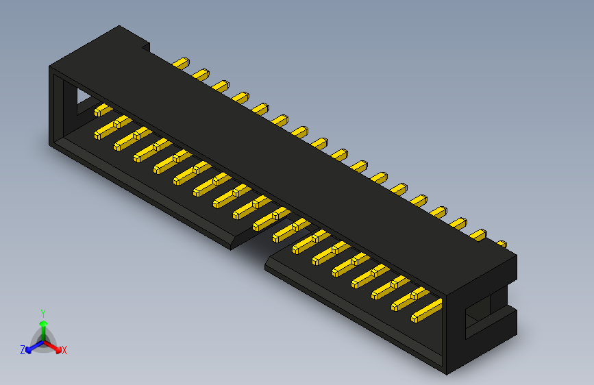 DS1013-34S (IDC-34MS CONNFLY)连接器