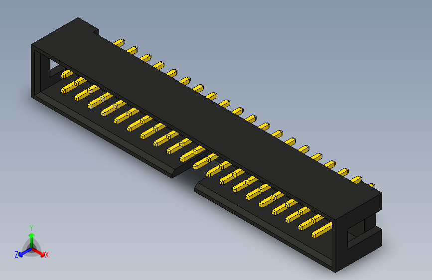 DS1013-40S (IDC-40MS CONNFLY)连接器