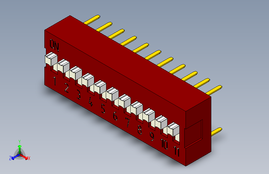 DS1040-11 (DIP_switch)DIP 开关系列