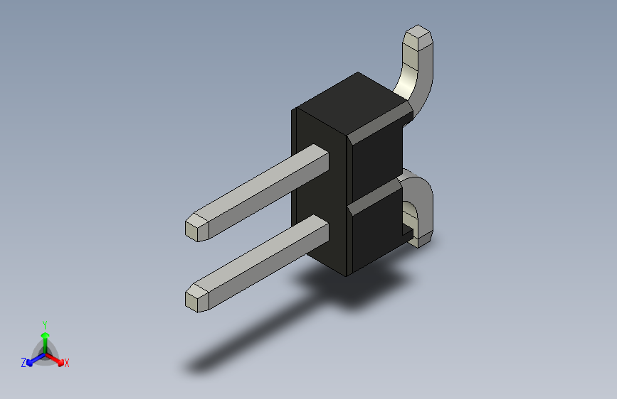 Header - SMD - Vertical - Dual Row - 2双排针.par