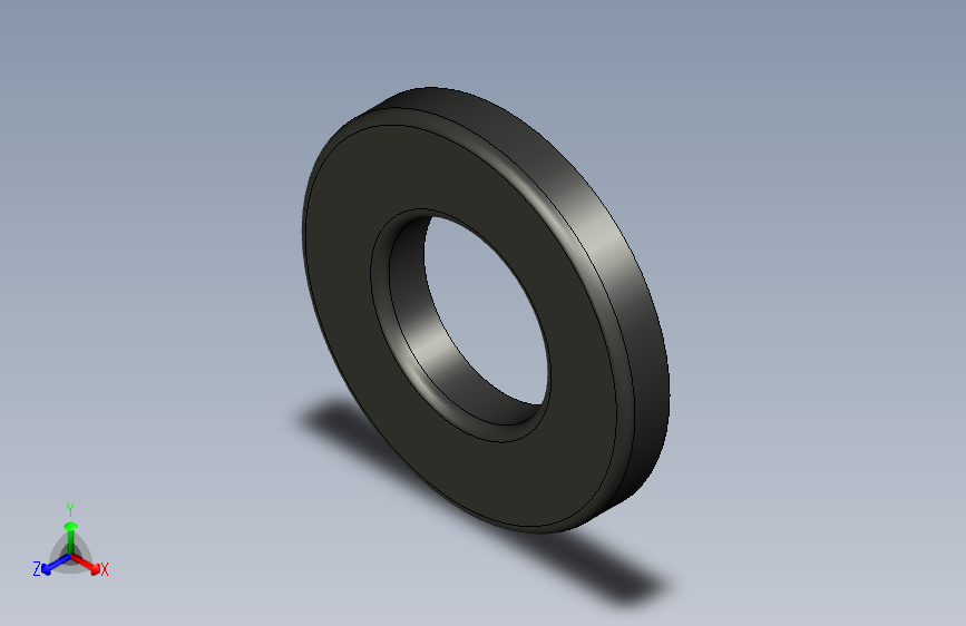 M2 Washer - 4.5 x 0.6 - Black平头螺钉