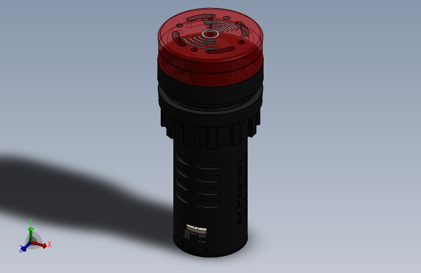 Red LED Alarm AD16-22SM开关