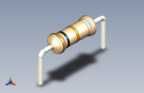 Resistor - Horiz 10mm电阻器