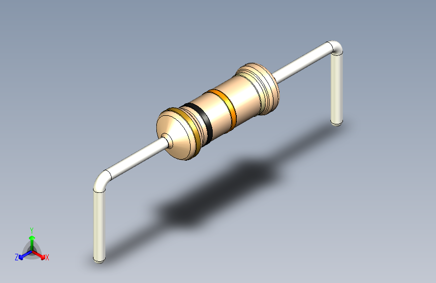 Resistor - Horiz 15mm电阻器