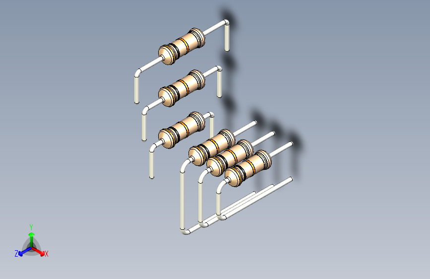 Resistor 10K 0.25W 4 Bands电阻器