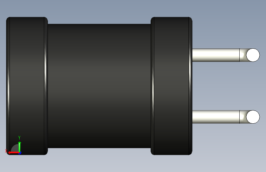 RLB0712_horizontal电感器 背面视图