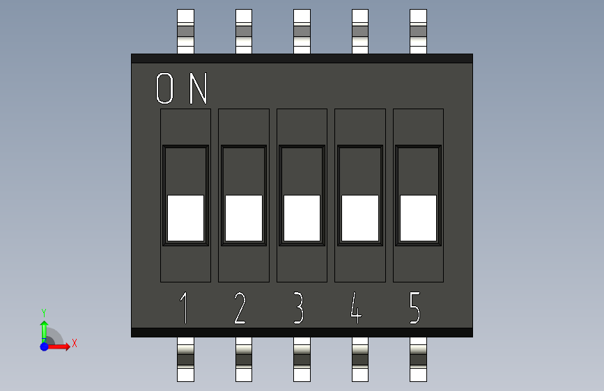 SMT_switch_05SMT 开关集合 正面视图