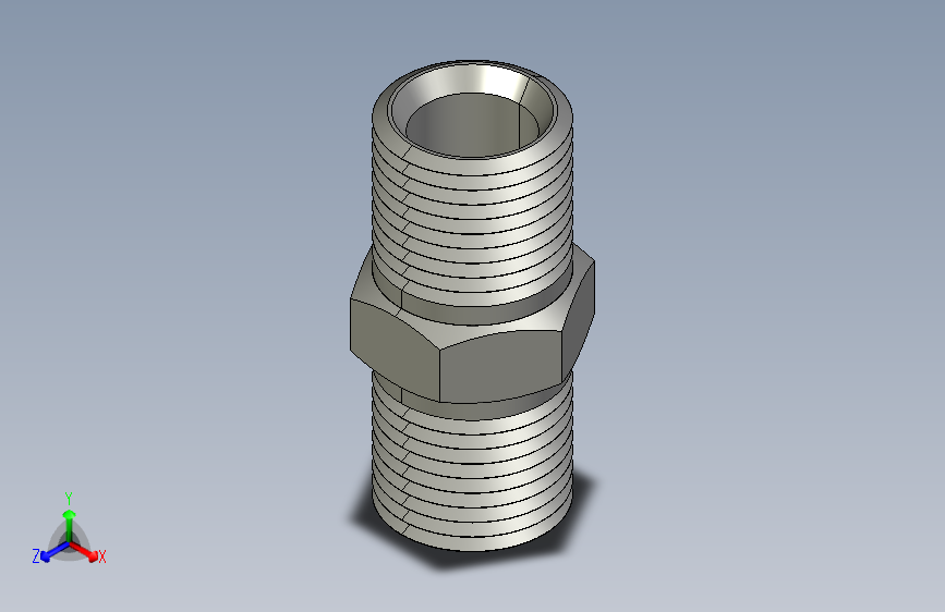 STEP Coupler Male Steel 0.500 NPT液压配件