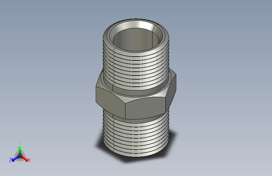 STEP Coupler Male Steel 0.750 NPT液压配件