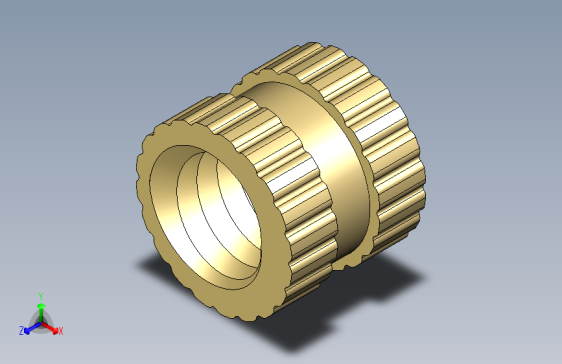 Threaded Insert - M2.5x3x3.5螺纹嵌件