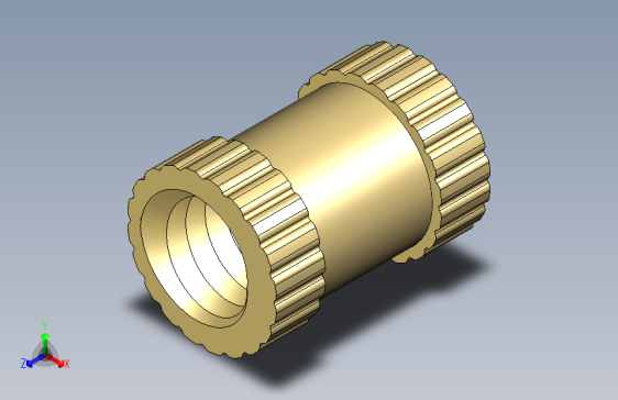 Threaded Insert - M2.5x5x3.5螺纹嵌件