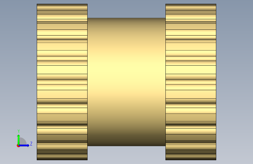 Threaded Insert - M2x4x3.5螺纹嵌件 左侧视图