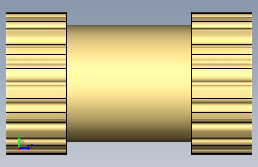 Threaded Insert - M2x6x3.5螺纹嵌件 左侧视图