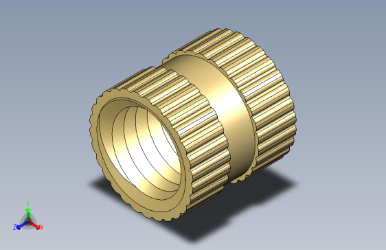 Threaded Insert - M3x4x4螺纹嵌件