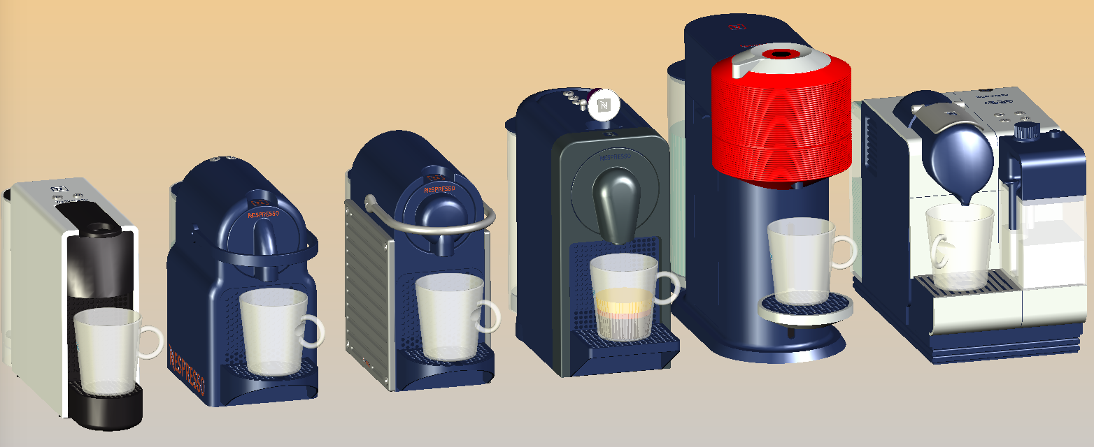 210台Nespresso咖啡机