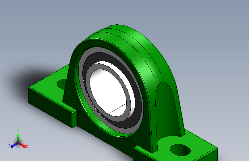 AST_Bearings_UCP212轴承座