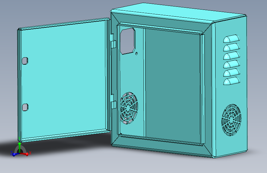 如何使用在Sheet Model Solidworks上使用成型工具制作电气面板盒，Learnvern项目05