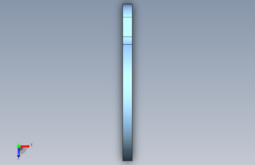 DIN 471 12x1 俯视图