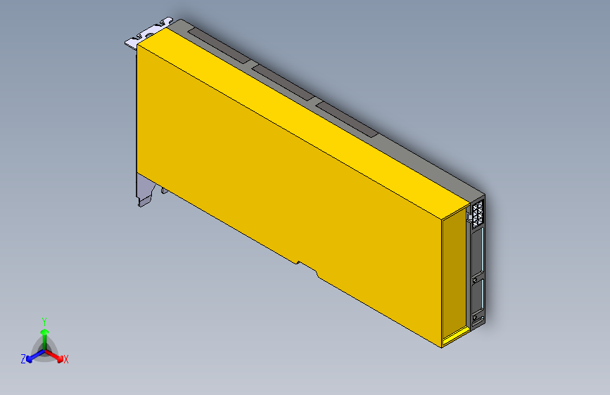 NVIDIA A800 80GB PCIe 3D Model