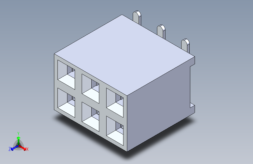 Harwin M20双排贴片6 P