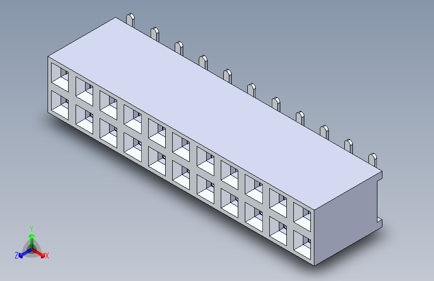 Harwin M20双排贴片22 P