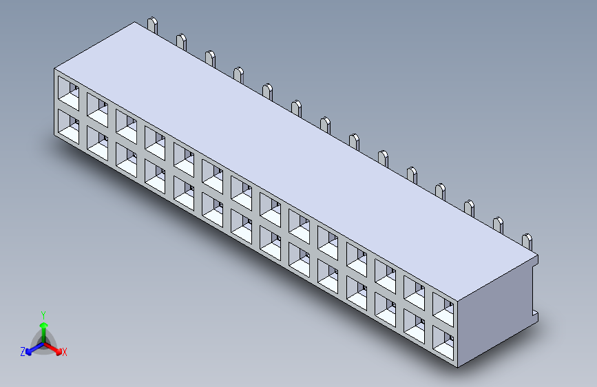 Harwin M20双排贴片28 P