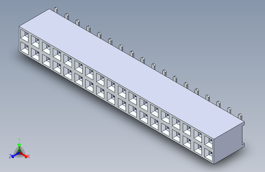 Harwin M20双排贴片36 P