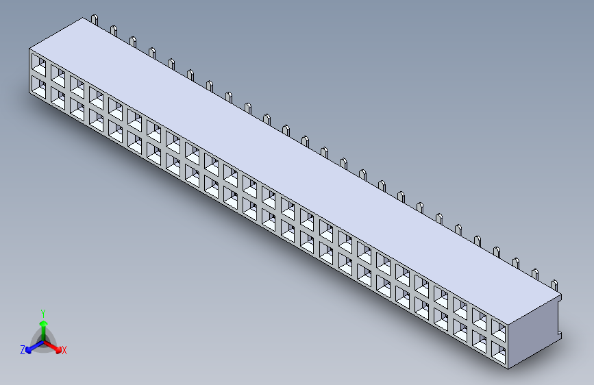 Harwin M20双排贴片50 P