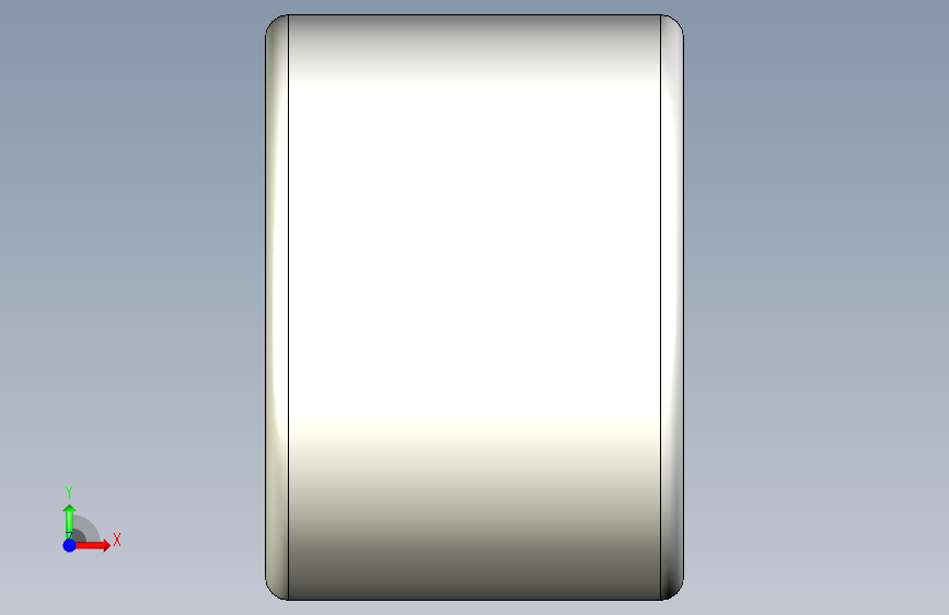 p 轴承 , 滚针 , 拉杯 , 密封 , 双开口 , 公制 HK 2RS 系列 — HK 2220 2RS — 22mm 内径 × 28mm 外径 × 20mm 宽台阶 正面视图