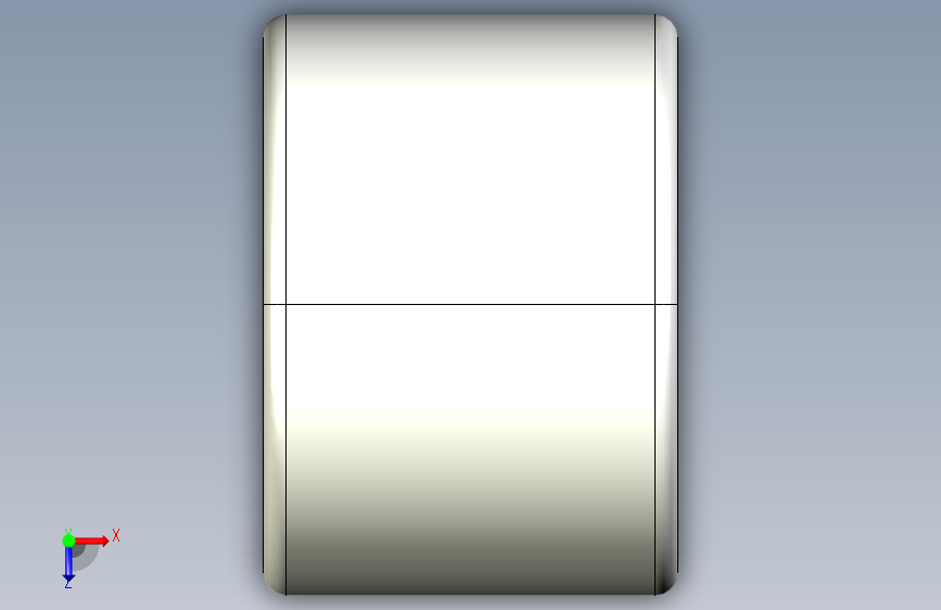 p 轴承 , 滚针 , 拉杯 , 密封 , 双开口 , 公制 HK 2RS 系列 — HK 2220 2RS — 22mm 内径 × 28mm 外径 × 20mm 宽台阶 俯视图