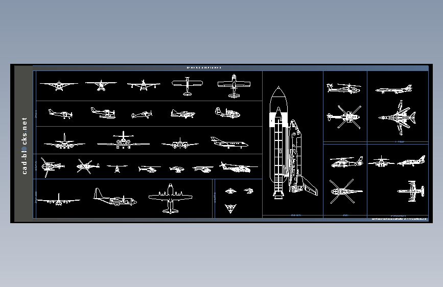 03 07 cad块网其他飞机