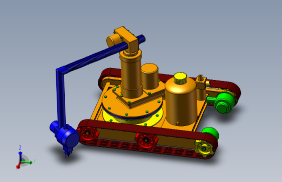 高压水切机设计含solidworks三维+说明书250