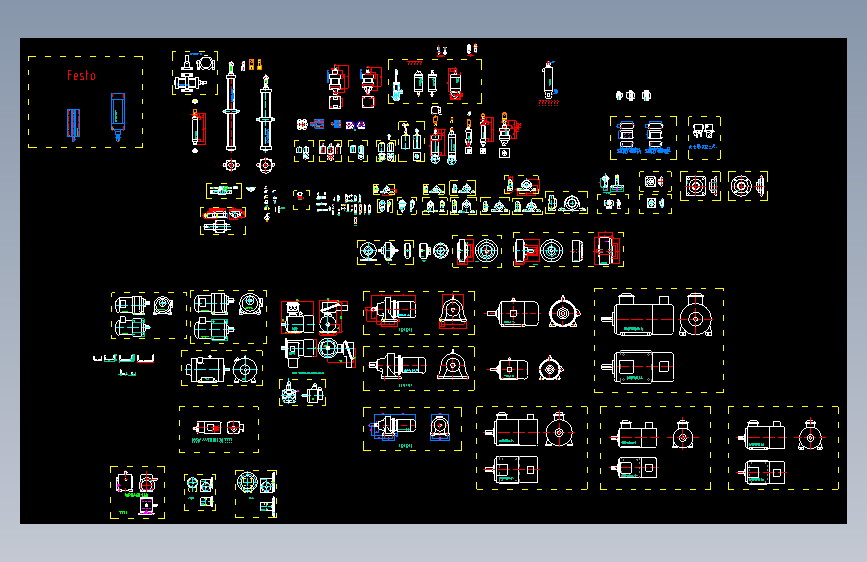 机械标准件系列外形图