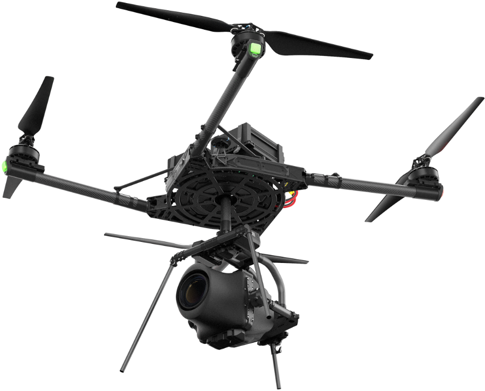 Freefly Systems Alta X四旋翼机3D数模图纸 STP格式