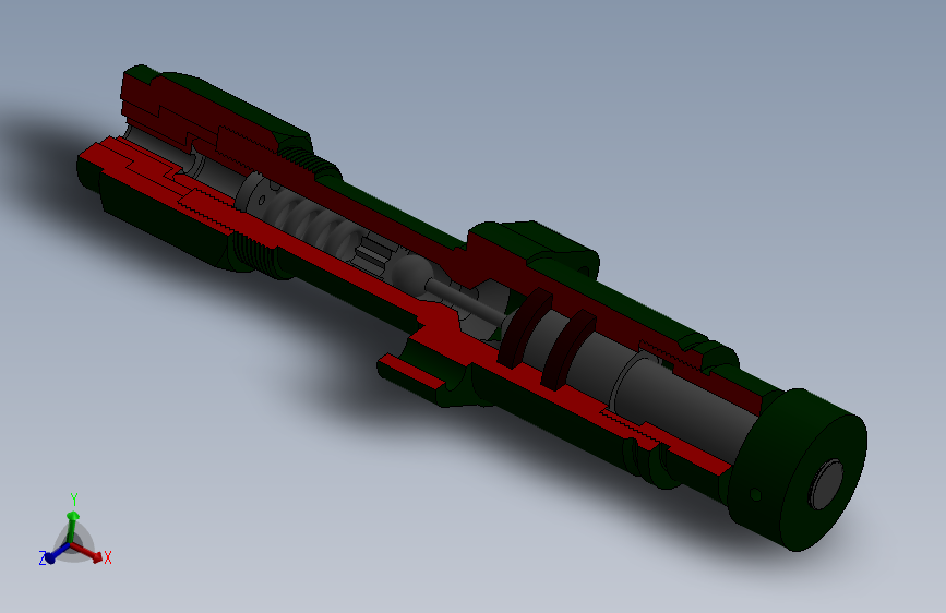 Oil Valve油阀3D数模图纸 Solidworks设计